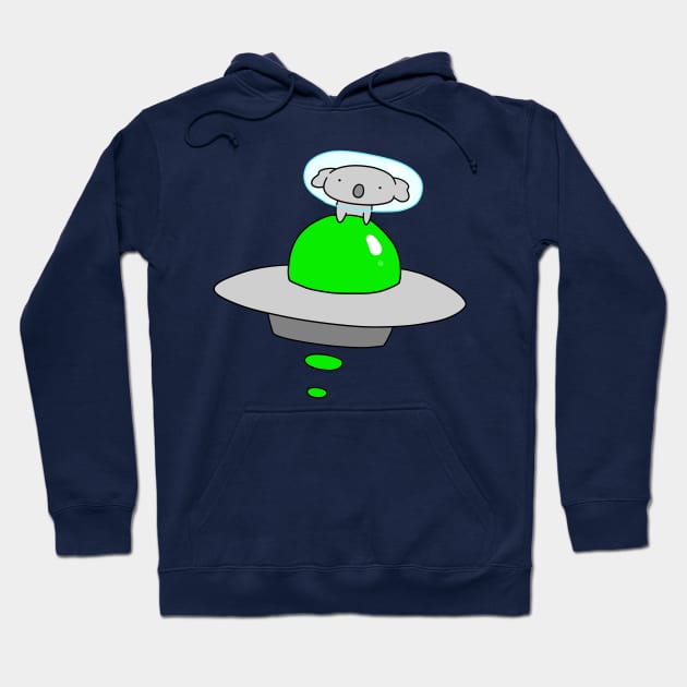 UFO Koala Hoodie by saradaboru